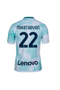 Inter Milan Henrikh Mkhitaryan #22 Voetbaltruitje Uit tenue 2022-23 Korte Mouw